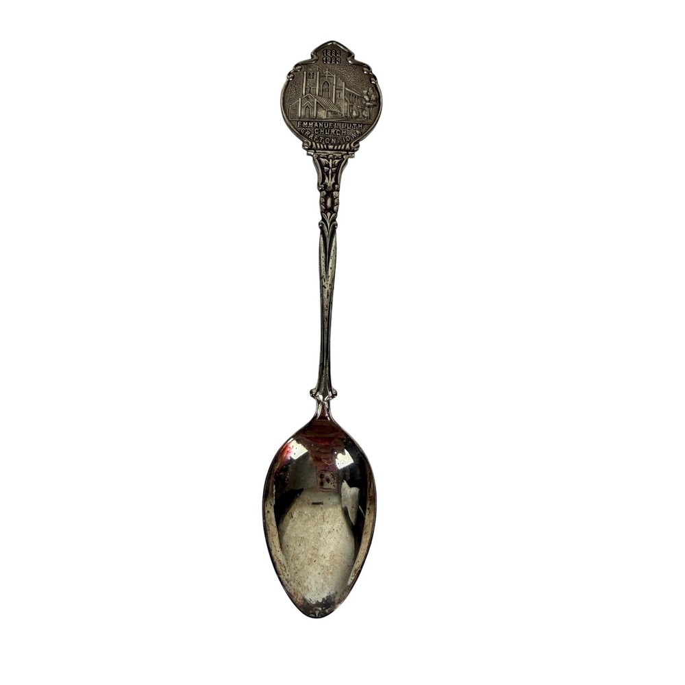 Rare Custom Collectables Emmanuel Lutheran‎ Church Grafton Iowa Souvenir Spoon